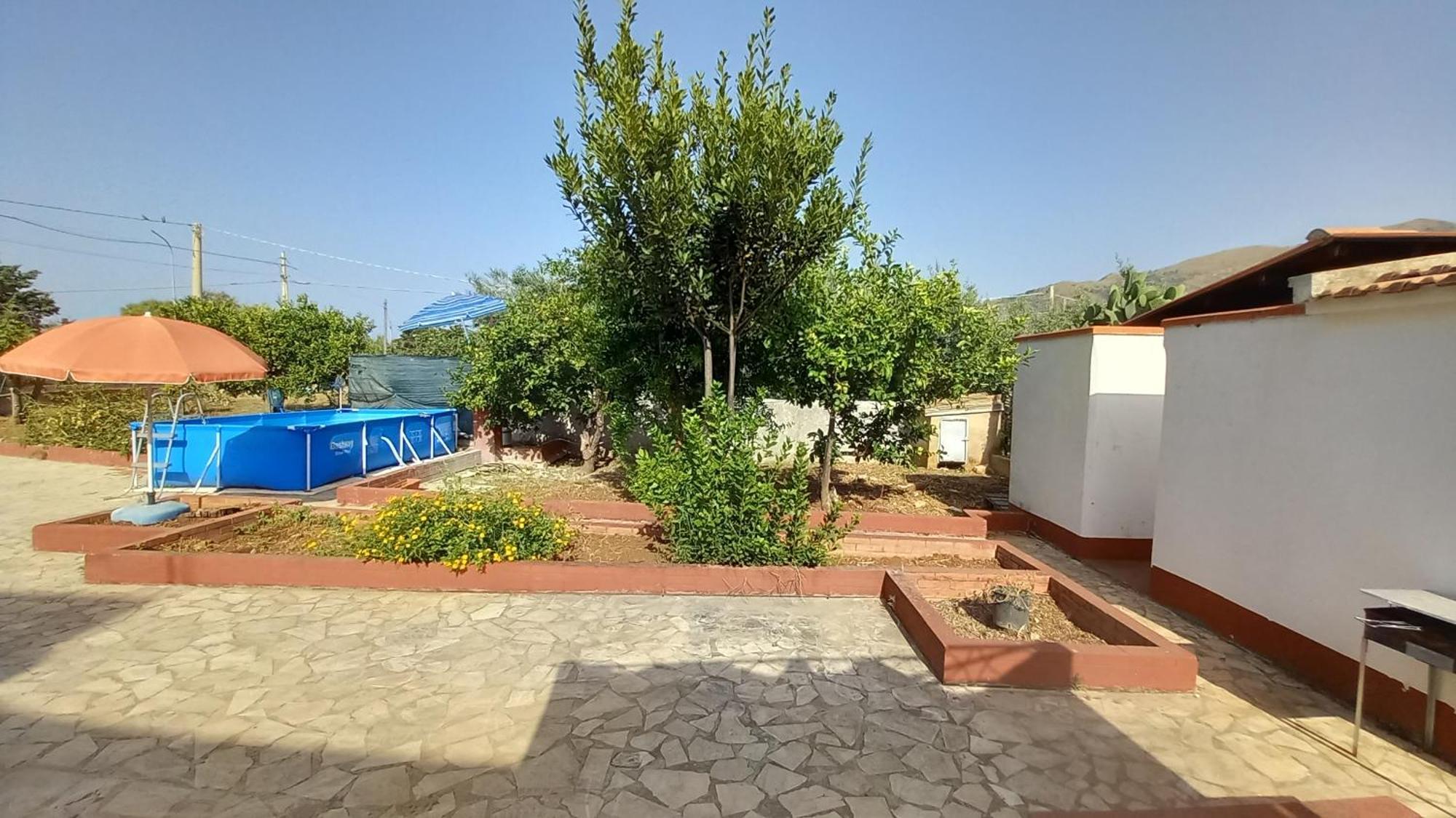 Villa Rosa Castellammare del Golfo Bagian luar foto