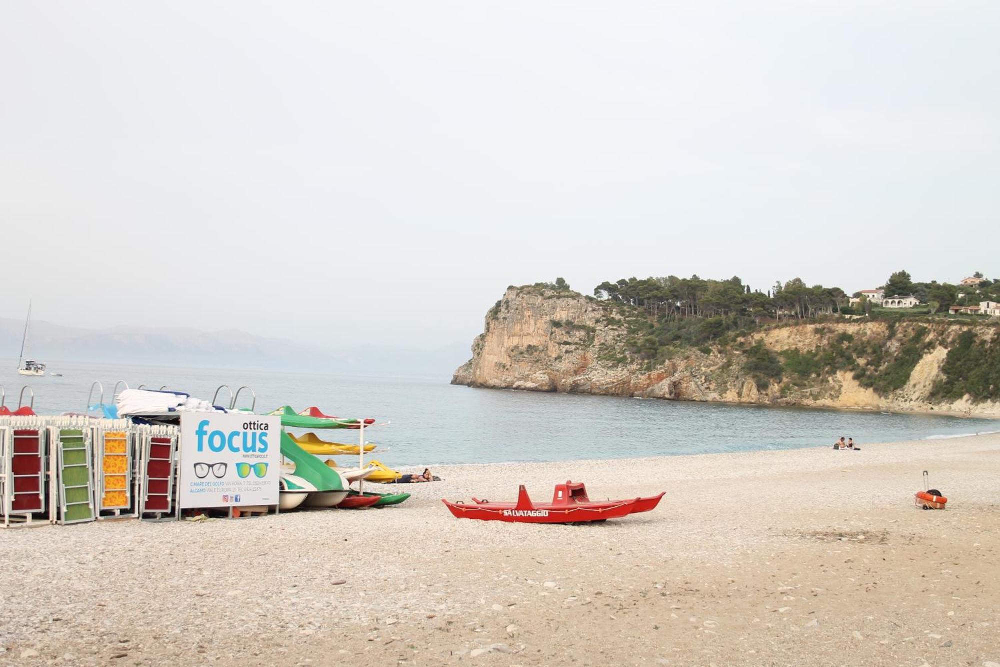 Villa Rosa Castellammare del Golfo Bagian luar foto